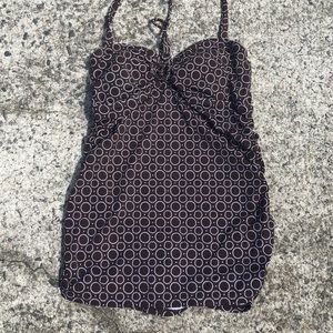 Motherhood Tankini Swim Halter Top Bathing Suit S